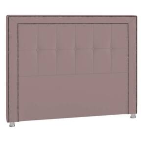 Cabeceira Casal Catania P04 140 Cm Suede Rosê Tca 949
