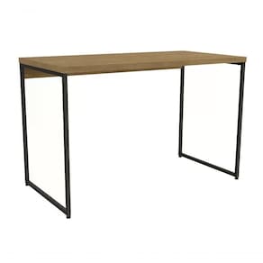 Mesa Escrivaninha 118cm Crome Li002 Freijo Preto Kappesberg