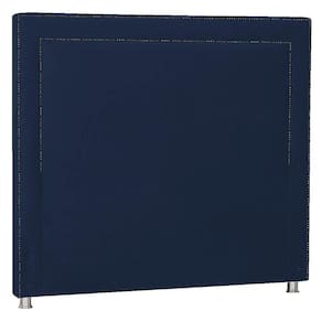 Cabeceira King Moscou P04 195 Cm Suede Azul Marinho