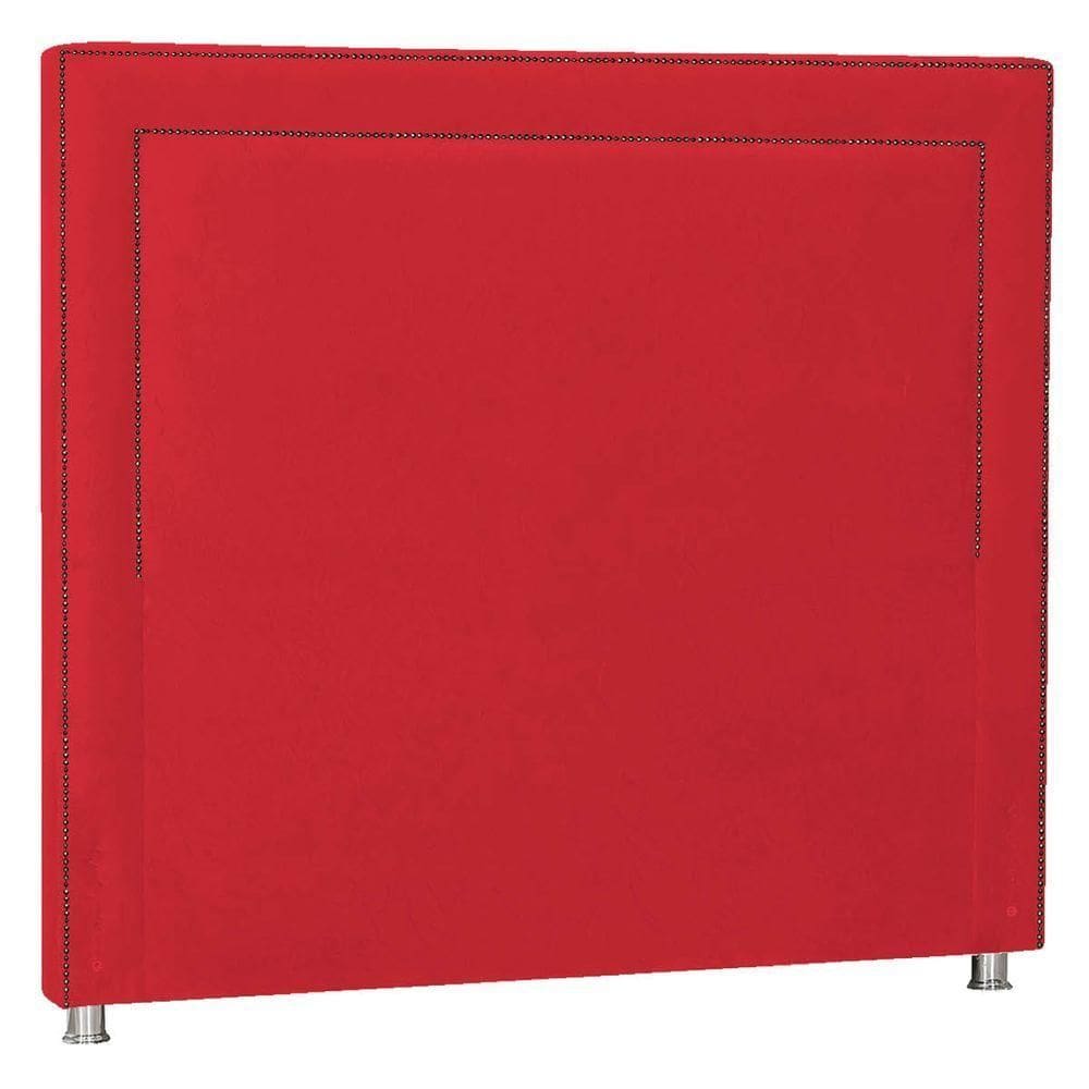 Cabeceira Casal Moscou P04 140 Cm Suede Rosê Tca 949