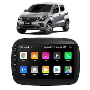 Kit Multimídia Mobi 2017 18 19 20 21 22 23 24 25 Like 9 Pol Android Carplay QuadCore 2/64GB - Autovex