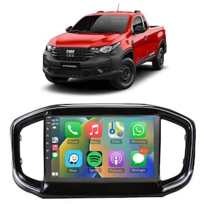 Kit Multimídia Strada 2020 21 22 23 24 25 Endurance 9 Pol Android Carplay QuadCore 2/64GB - Autovex