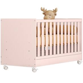 Berço Infantil Mini Cama MDP com Rodízios Docinho