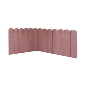 Cabeceira Painel Cama Solteiro Box Nuvem Suede Sandy 90 Cm :rosê