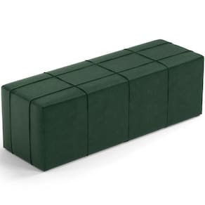 Puff Decorativo Living 140 Cm Roma W01 CouríssimoVerde -Lyam