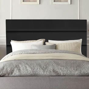 Cabeceira Estofada Argentina 140cm Casal Para Cama Box Quarto Corino Preto - Gat Magazine