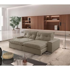 Sofá Hall Veludo Dois Módulos De 100m B25cm Meu Sofá Online B002 Veludo Capuccino