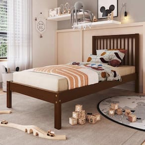 Cama Solteiro-Madeira Para Colchão 88x188cm Multimóveis
