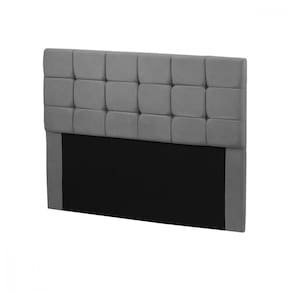 Cabeceira Julia 1,60 M Queen C- Design Moderno Veludo Speciale Home Chumbo