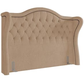 Cabeceira Cama Box Casal 195 Cm P05 Lisboa Bouclê Mostarda