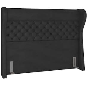 Cabeceira Cama Box Casal 140 Cm P05 Madrid Couríssimo Preto