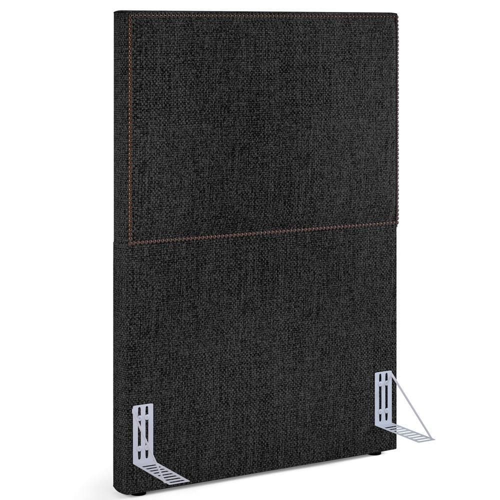 Cabeceira Cama Box Solteiro Tachas 100cm Vicenza L02 Chumbo