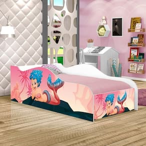 Mini Cama Fun Sereia Nas Pedras