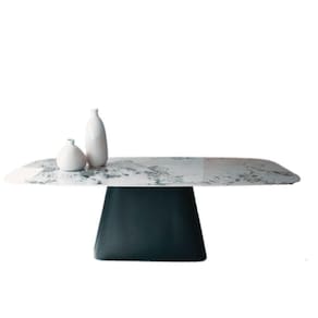 Mesa Cone Retangular 120x80cm Base ébano