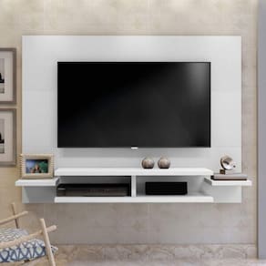 Painel De Tv Até 55 Polegadas Vitória Branco Mavaular