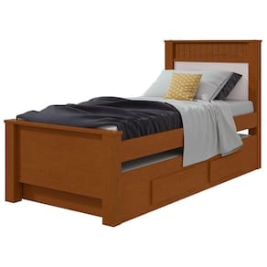 Cama Solteiro Bibox 2 Gavetas Athenas Frassino Off White