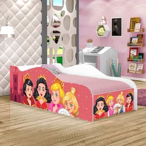 Cama Fun Princesas Medievais Solteiro