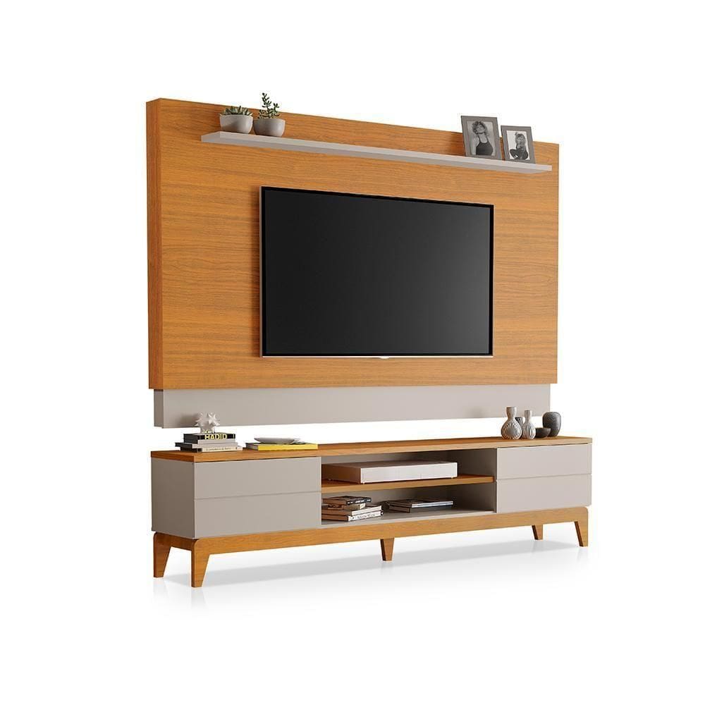 Rack Verona 1 Prateleira Maní Freijó