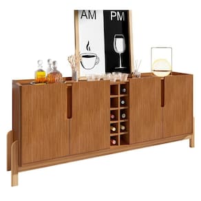 Buffet Com Adega 2 Portas Foshan Cedro