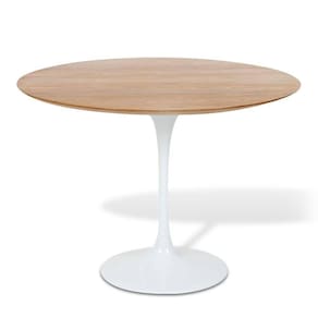 Mesa De Jantar Tulipa Saarinen Redonda 70 Cm Branco