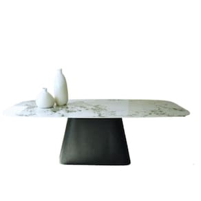 Mesa Cone Retangular 198x122cm Base ébano