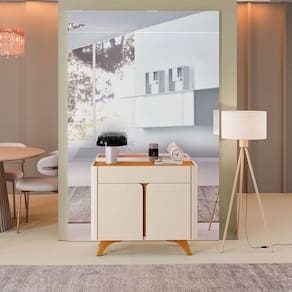 Buffet Aros 02 Portas 920 Mavaular Off White Com Naturalle