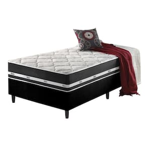 Cama Box Solteiro + Colchão Molas Ensacadas Los Angeles