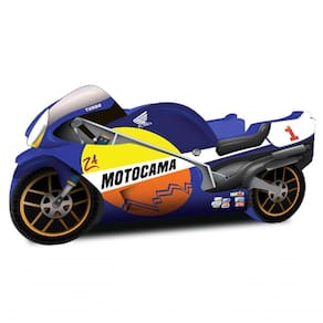 Moto Cama Z4 - Solteiro Cor Azul Tamanho:solteiro