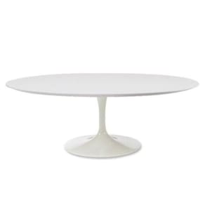 Mesa De Jantar Tulipa Saarinen 198X122 Cm Branco
