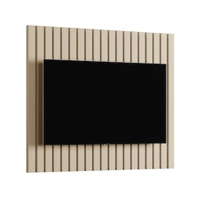 Painel Ripado Para Tv Até 42 Polegadas East Off-white