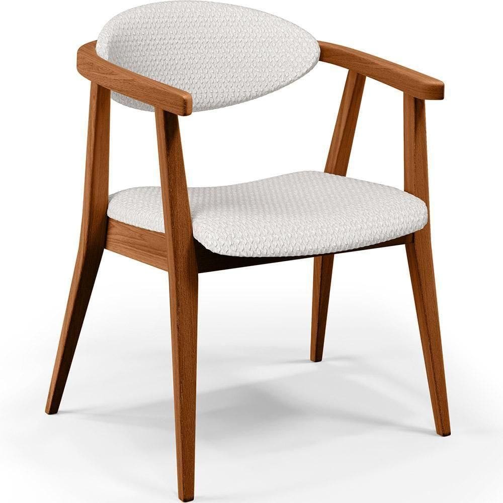 Poltrona Cecília Bouclê Cru