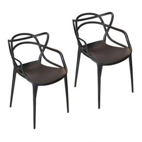 Kit - 2 X Cadeiras Allegra - Preto