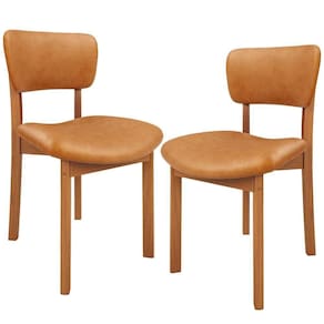 Kit 02 Cadeiras Para Sala De Jantar Cozinha Living Estofada Dara L02 Couríssimo Whisky - Lyam Decor