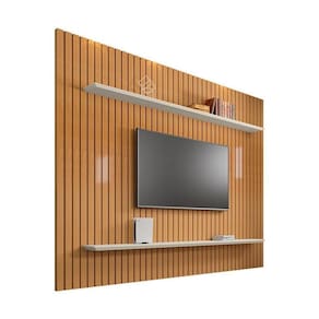 Painel Plimude Até 60 Polegadas Cinamomo Off White