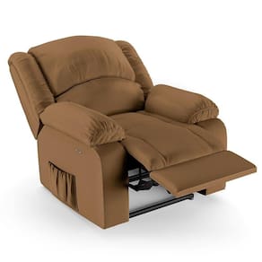 Poltrona Do Papai Reclinável Pietra Power Touch Fh9 Pu Caramelo - Mpozenato
