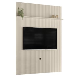 Painel Para TV 75 Polegadas 179cm Logus Z10 Off White - Mpozenato