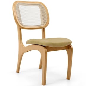 Cadeira Para Sala De Jantar Estofada E Tela Mariah L02 Couríssimo Fendi