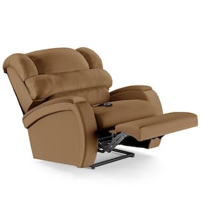 Poltrona Do Papai Reclinável Kalie Controle Power Elétrico Fh9 Pu Caramelo - Mpozenato
