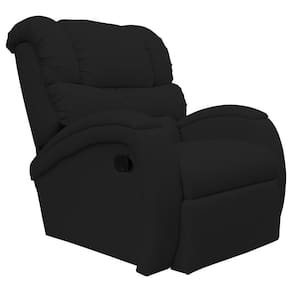 Poltrona Do Papai Reclinável Zero Wall Com Gatilho Biorne F05 Corano Preto - Lyam Decor