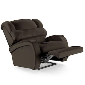 Poltrona Do Papai Reclinável Kalie Controle Power Elétrico Fh9 Pu Marrom - Mpozenato