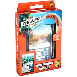 Jogo de Cartas Super Trunfo Montanhas Russas Grow