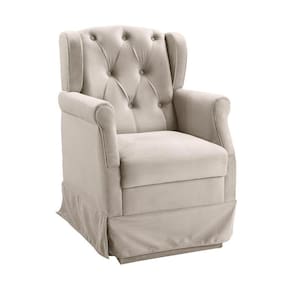 Poltrona Cadeira Balanço Ternura - Speciale Home Bege