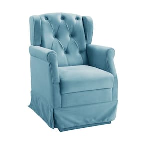 Poltrona Cadeira Balanço Ternura - Speciale Home Azul