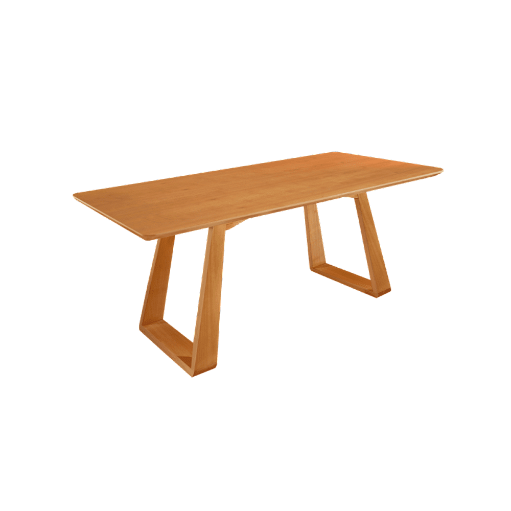 Mesa de Jantar Laminada Moderna Dallas-2.0x1.0m  Star Móveis