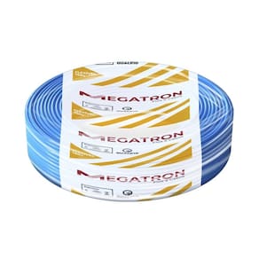 Cabo Flexível Megatron 10MMx100M Rolo 750V Azul