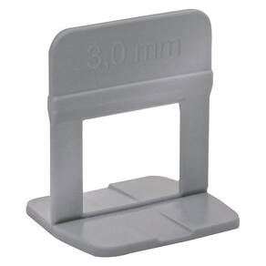 Espaçador Nivelador Cortag Eco Prata 3mm - Embalagem com 500 Unidades