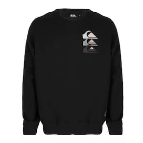 Blusa Moletom Quiksilver Masculina Three Logo