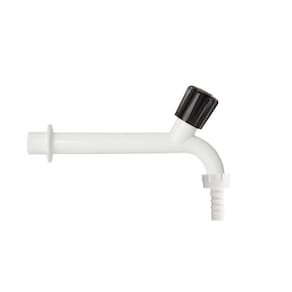 Torneira para Cozinha Rebouças 15cm 1/2-3/4 Branca com Bico SM