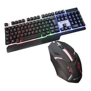 Teclado Gamer Iluminado Bs-503 Acompanha Mouse 7895613158568