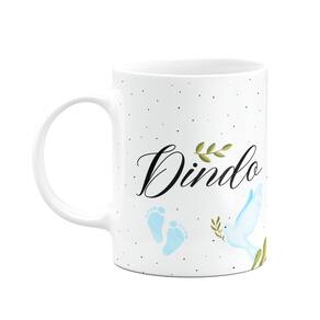 Caneca de Dindos - Dindo - M2 - 325ml Branca